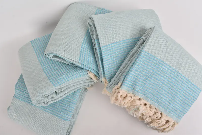 96x92 Cotton Striped Towel, Bachelorette Party Decorations, Bachelorette Party Favors, Woven Blanket, Girl Trip Party Favor, Turkish Blanket - 4