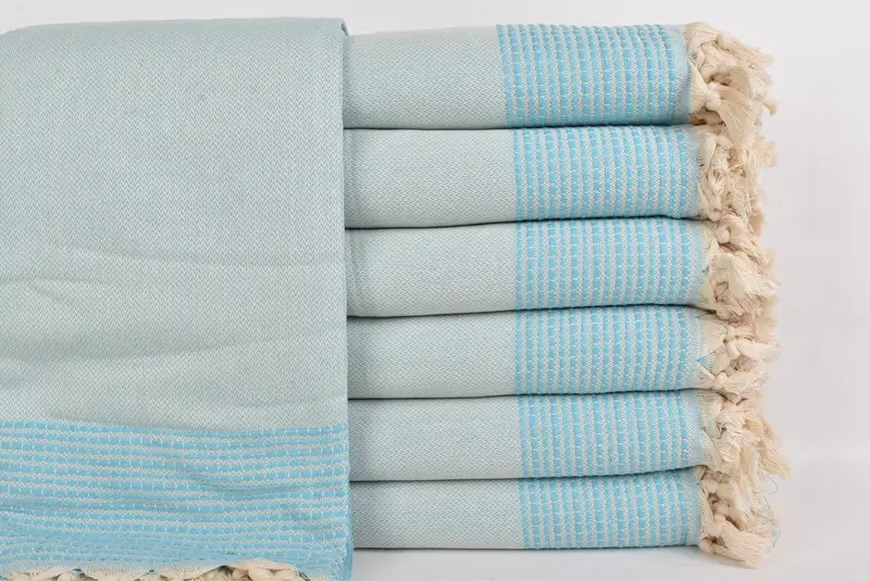 96x92 Cotton Striped Towel, Bachelorette Party Decorations, Bachelorette Party Favors, Woven Blanket, Girl Trip Party Favor, Turkish Blanket - 2
