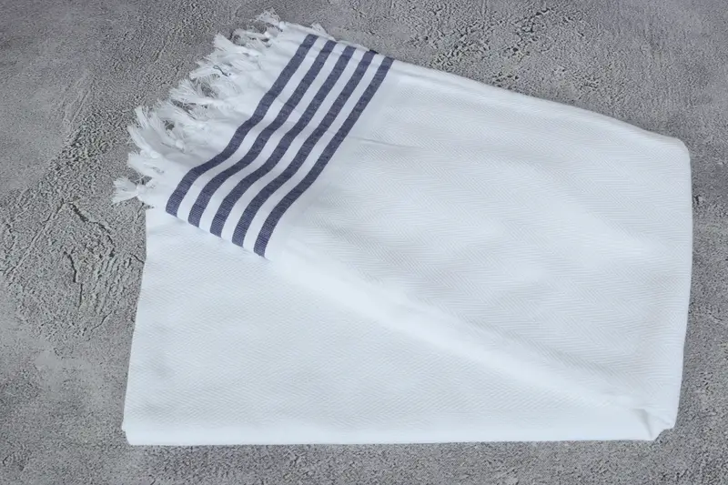 Turkish Beach Towel Monogram, 70x40 Cotton Striped Towel, Absorbent Turkish towel, Bridal Shower Gift, Birthday Gift, Personalized Turkish Towel - 6