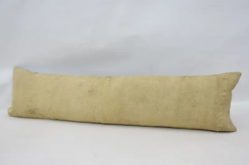 12x48 Beige Pillow Case, Vintage Kilim Pillow, Outdoor Patio Pillow, Home Decor Pillow, Turkish Kilim Pillow, Pillow Case - 5