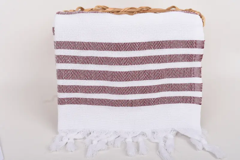 Custom Turkish Towel, 36x24 Cotton Herringbone Towel, Custom Hand Towel, Monogram Hand Towel, Best Friend Gift, Bridal Shower Gifts, Kitchen Towel - 5