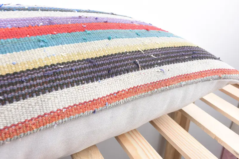 Home Decor Pillow, Pillow for Couch, Interior Designer Pillow, 16x48 Gray Cushion, Seat Pillow, Handmade Throw Pillow Sham, Pillow Cover - 7