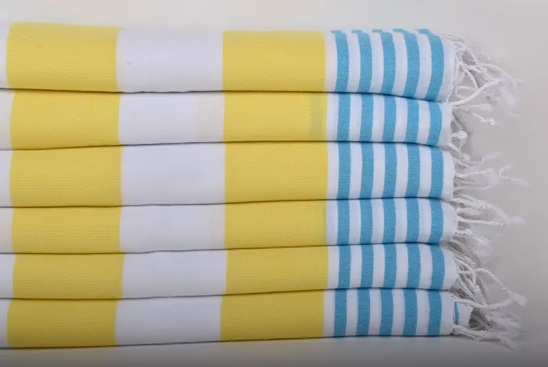 40x24 Cotton Striped Towel, Bathroom Towels, Bridesmaid Gifts, Best Friend Gift, Anniversary Gift For Her, Gift For Wedding Day, Turkish Tea Towel - 2