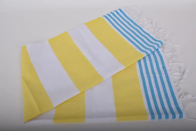 40x24 Cotton Striped Towel, Bathroom Towels, Bridesmaid Gifts, Best Friend Gift, Anniversary Gift For Her, Gift For Wedding Day, Turkish Tea Towel - 4