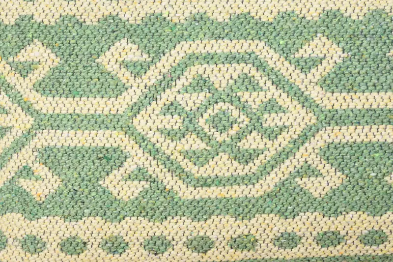 Rustic Cushion, Boho Pillow, Bright Cushion Cover, Antique Pillows, Pillow Sham, 12x24 Green Pillow, Pillow for Sofa, Oriental Pillow Cover - 3