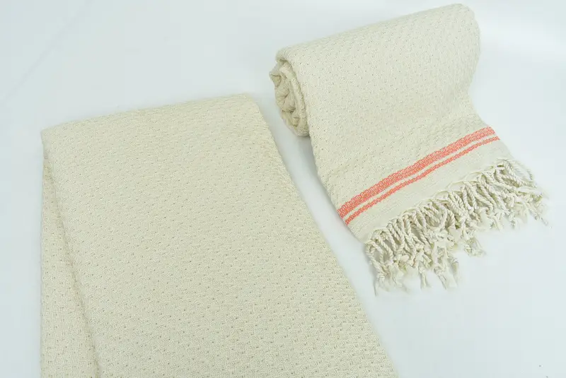 Lightweight towel, Quick-Dry Beach Towel, Bachelor Towel, Turkish Bath Towel USA, Quick-dry peshtemal, 68x36 Cotton Striped Towel, Customized Towels - 7
