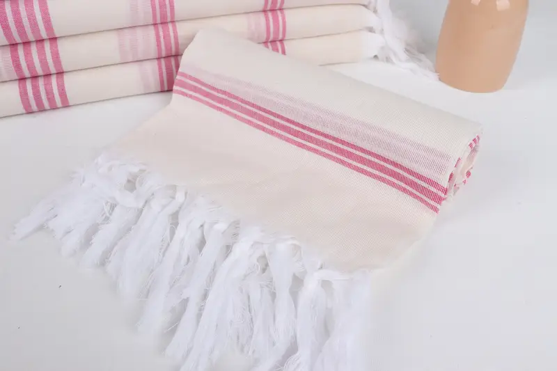 Bulk Order Towel, 70x40 Cotton Striped Towel, Large Turkish Towel, Bachelorette Party Gift, Personalized Wedding Gift For Couple, Fouta towel - 4
