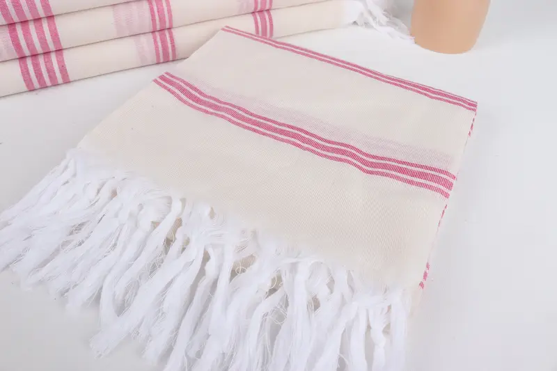 Bulk Order Towel, 70x40 Cotton Striped Towel, Large Turkish Towel, Bachelorette Party Gift, Personalized Wedding Gift For Couple, Fouta towel - 5