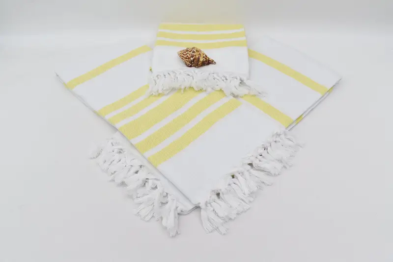 Best Beach Towel, Wedding Gift, Engagement Gift, Traditional Turkish peshtemal for hammam, 70x40 Cotton Herringbone Towel, Turkish beach towel - 8