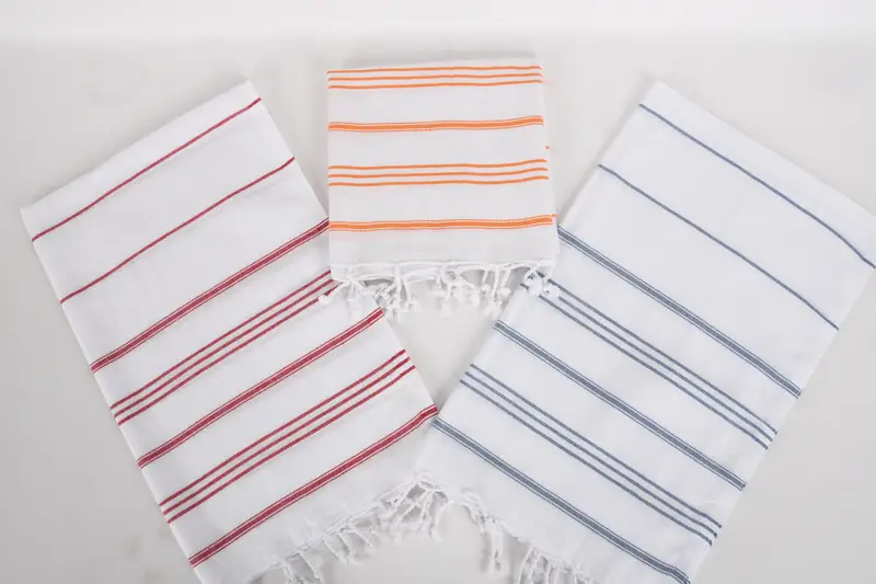 Turkish Towel Hand Towel, Best Friend Christmas Gift, Monogrammed Hand Towel, 40x24 Cotton Striped Towel, Custom Name Towel, Personalized Gifts - 7
