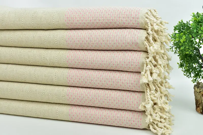Personalized Wedding Gift For Couple, 40x20 Cotton Polka Dot Towel, Custom Hand Towel, Bathroom Towels, Monogrammed Hand Towel, Holiday Towel - 3