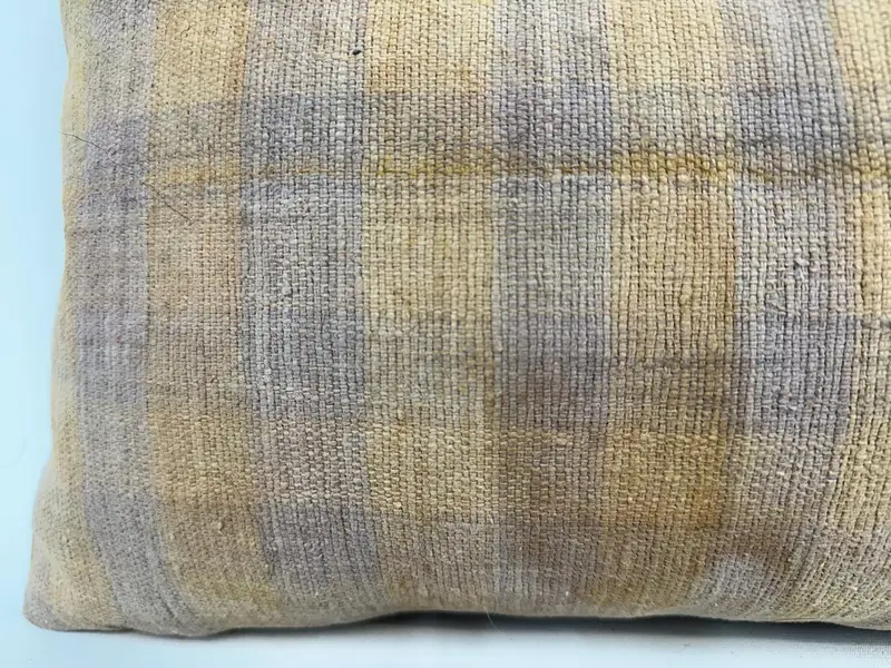 Kilim Pillow, Pillow for Sofa, Cushion Case, Vintage Kilim Throw Pillow, 12x20 Beige Cushion Case, Accent Pillow Case, Muted Pillow - 2