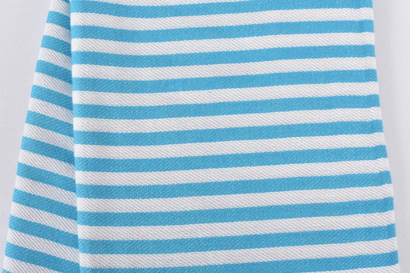 Sandfreies Handtuch, Hochzeitsgeschenk, Brautjungfer Vorschlag Geschenk, dünn und leichtes türkisches Peshtemal, 70x40 Baumwollstreifentuch, handgefertigtes Geschenk - 4
