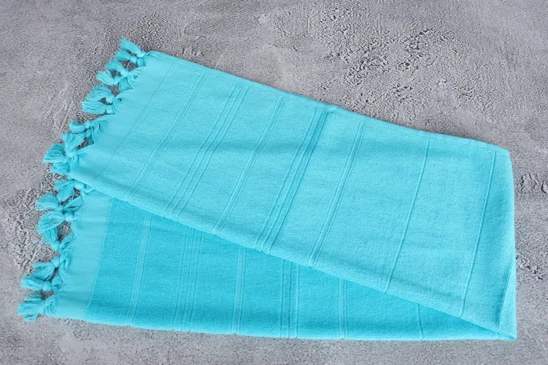 Holiday Towel, Embroidery Towels, Housewarming Gift, 40x18 Cotton Striped Terry Towel, Monogrammed Hand Towel, Custom Hand Towel, Turkish Hand Towel - 6