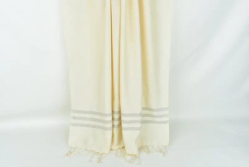Beach Size Towel, Turkish bath towel, Gift For Her, 70x40 Cotton Striped Towel, Welcome Wedding Gift, Family Gift Basket, Bridesmaid Gift Towel - 8