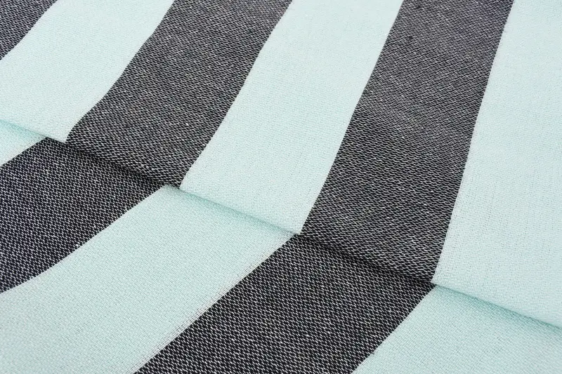 Quick-dry travel peshtemal towel, Bachelorette Party Favors Beach, 70x40 Cotton Striped Towel, Absorbent Turkish towel, Turkish towel, Cotton towel - 5