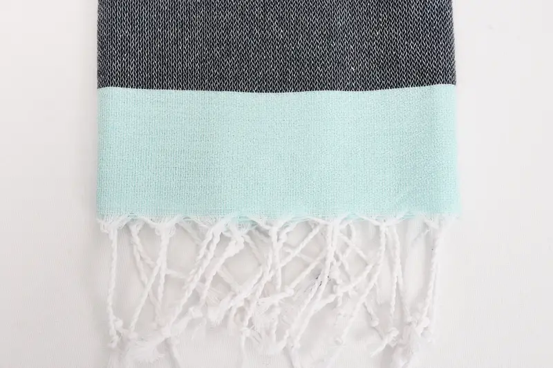 Quick-dry travel peshtemal towel, Bachelorette Party Favors Beach, 70x40 Cotton Striped Towel, Absorbent Turkish towel, Turkish towel, Cotton towel - 3