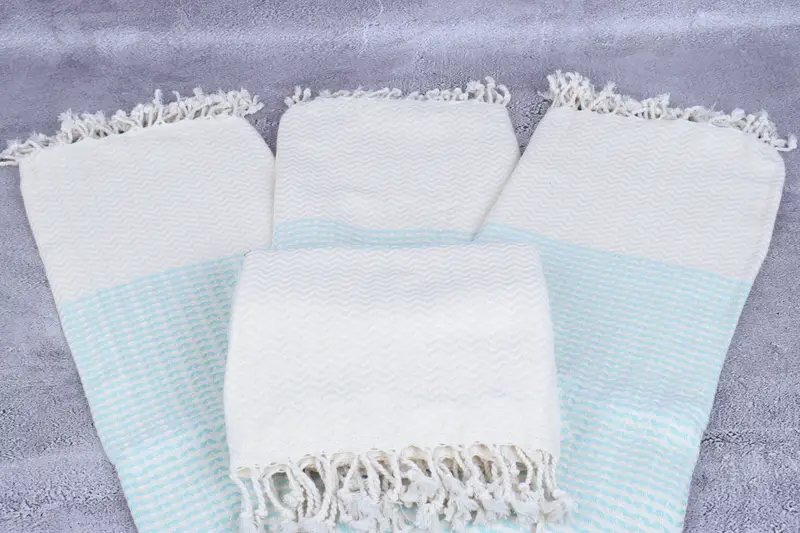 Unique Turkish towel with custom embroidery USA, Bridal Gifts, Gift For Him, Turkish Towel Beach, Custom Beach Towel, 76x40 Cotton Diamond Towel - 4