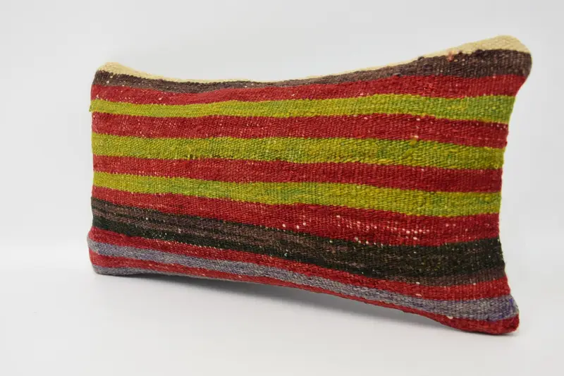 8x16 Red Pillow, Pet Pillow Case, Gift Pillow, Pillow for Sofa, Cushion Cover, Vintage Kilim Throw Pillow, Vintage Kilim Pillow Pillow Cover - 4