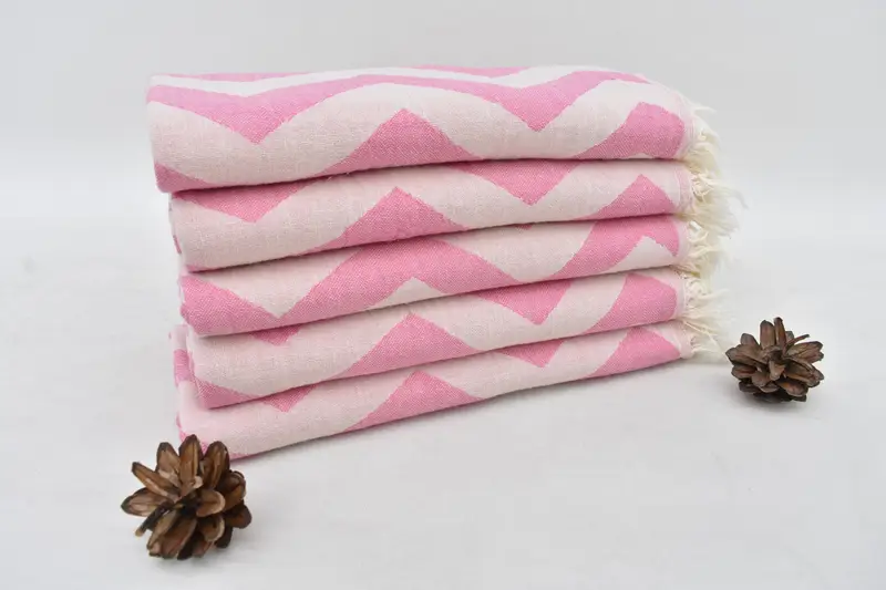 Bachelor Towel, 40x24 Cotton Zigzag Design Towel, Wedding Gift, Monogram Kitchen Towel, Personalized Gift, Maid Of Honor Gift, Gift For Her - 3