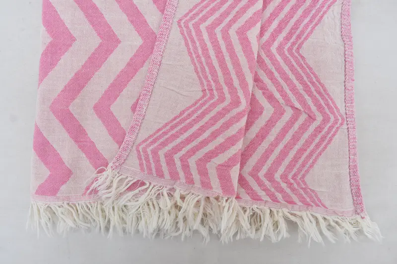 Bachelor Towel, 40x24 Cotton Zigzag Design Towel, Wedding Gift, Monogram Kitchen Towel, Personalized Gift, Maid Of Honor Gift, Gift For Her - 5