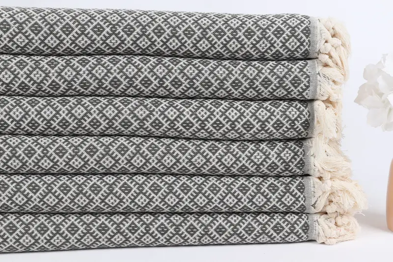 Bachelorette Party Items, Turkish towel, Wedding Gifts Towel, Bridesmaid Proposal Gift, Absorbent Turkish towel, 70x40 Cotton Diamond Towel - 3