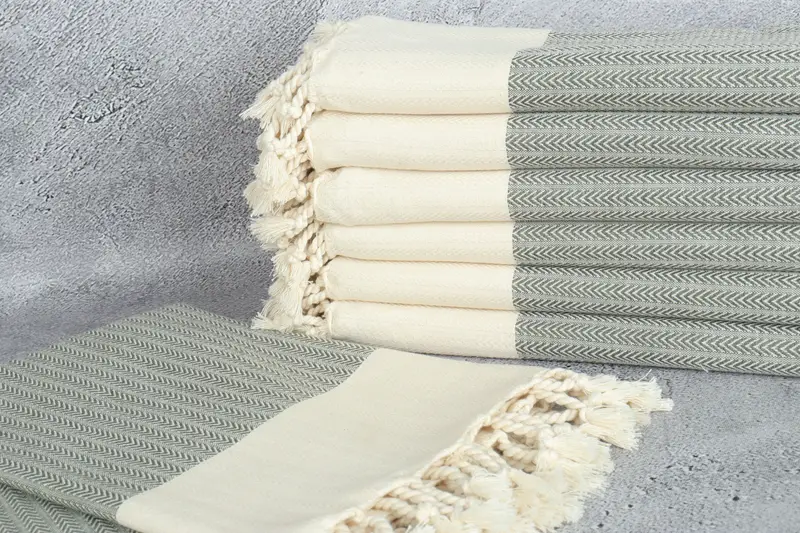 Bridesmaid Proposal Gift, Summer Gift Ideas, Monogram Turkish Towel, Sand-resistant towel, 68x36 Cotton Palm Design Towel, Sand-free towel - 2