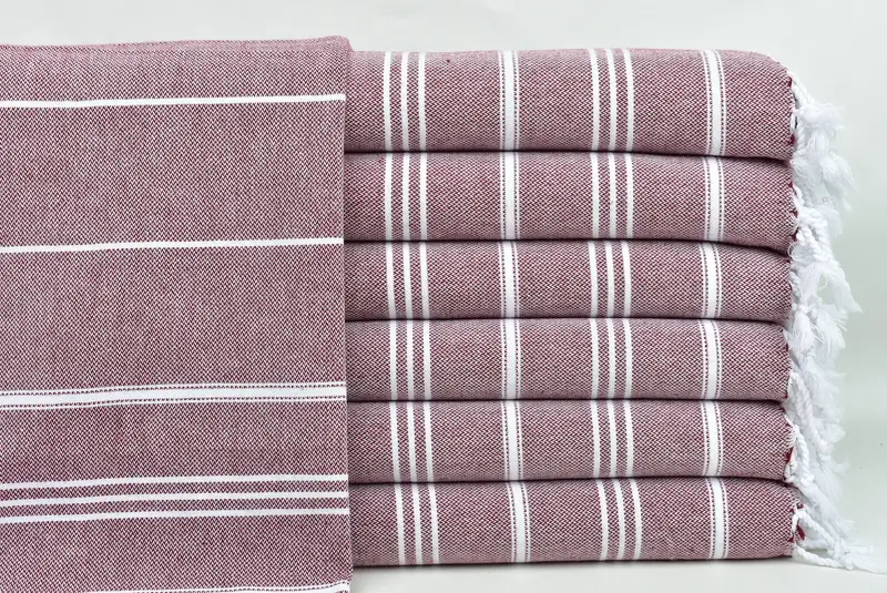 40x24 Pamuklu çizgili havlu, gelin duş iyiliği, onun için hediye, Türk havlu el havlu, kişiselleştirilmiş bulaşık havlu, spa havlu, monogramlı el havlu - 1