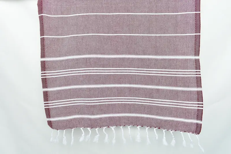 40x24 Pamuklu çizgili havlu, gelin duş iyiliği, onun için hediye, Türk havlu el havlu, kişiselleştirilmiş bulaşık havlu, spa havlu, monogramlı el havlu - 8