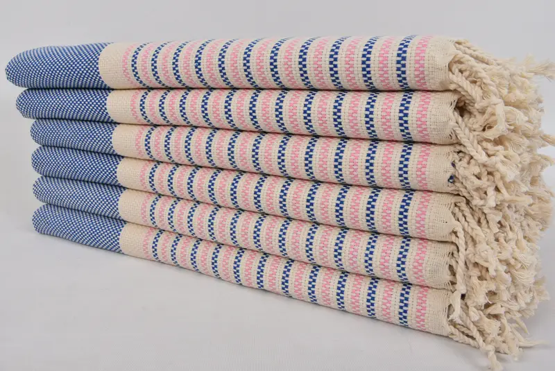 Soft towel, Bachelorette Gifts, Quick-drying peshtemal towel for poolside, Gifts For Him, Valentines Day Gift For Him, 70x40 Cotton Geometric Towel - 1