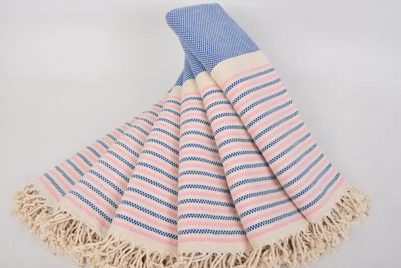 Soft towel, Bachelorette Gifts, Quick-drying peshtemal towel for poolside, Gifts For Him, Valentines Day Gift For Him, 70x40 Cotton Geometric Towel - 4