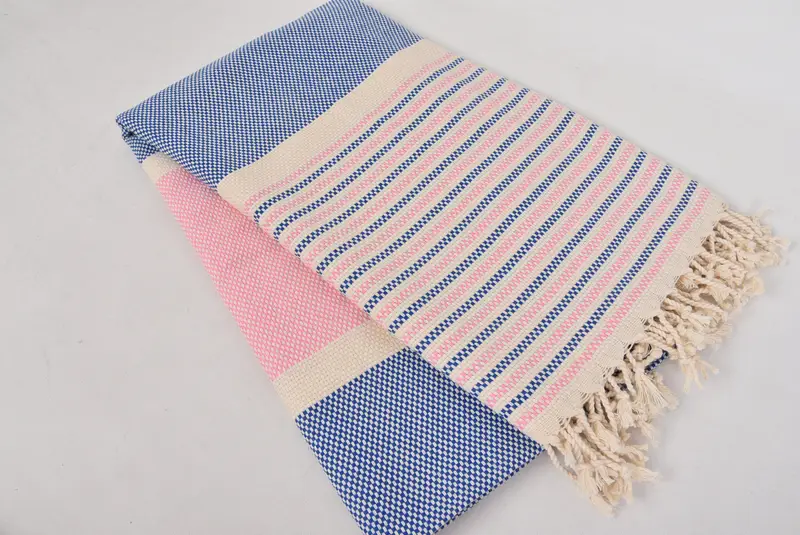 Soft towel, Bachelorette Gifts, Quick-drying peshtemal towel for poolside, Gifts For Him, Valentines Day Gift For Him, 70x40 Cotton Geometric Towel - 6