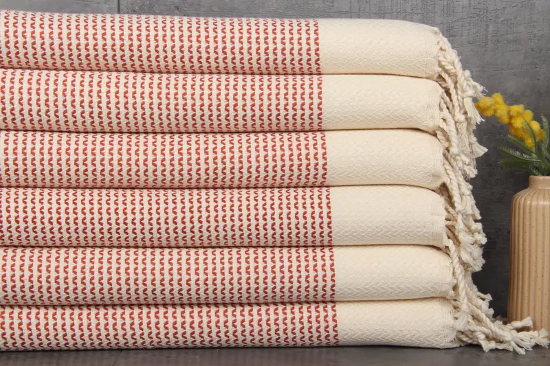 Guest Hand Towel Monogram Kitchen Towel Beige 20x40 Inches