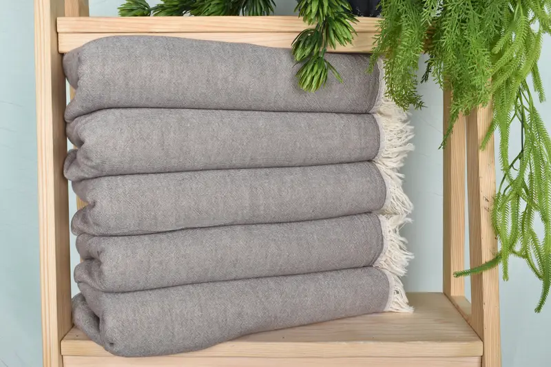 Özel çay havlu, 40x24 pamuklu katı havlu, küçük banyo havlu, spa havlu, en iyi arkadaş düğün hediyesi, monogram mutfak havlu, mutfak havlu - 1