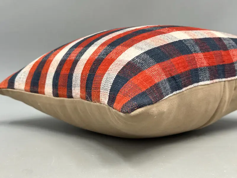 Wool Kilim Pillow Cushion, 18x18 Beige Pillow, Ethnical Kilim Rug Pillow, Kilim Pillow, Pillow Case, Living Room Throw Pillow Sham, Turkish Pillow - 6