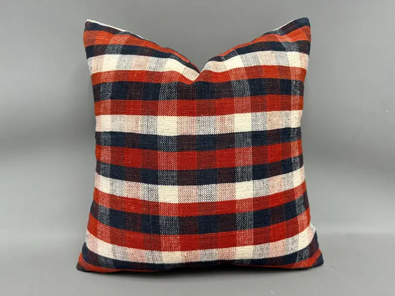 Wool Kilim Pillow Cushion, 18x18 Beige Pillow, Ethnical Kilim Rug Pillow, Kilim Pillow, Pillow Case, Living Room Throw Pillow Sham, Turkish Pillow - 1