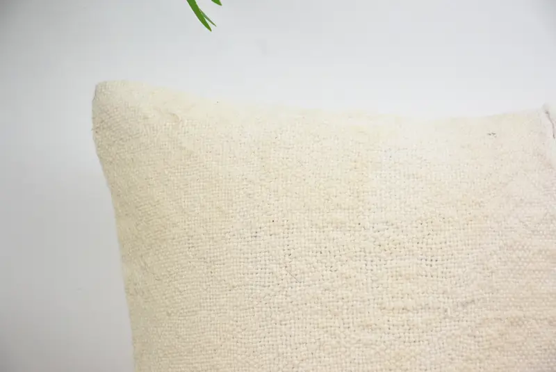 Throw Kilim Pillow, 12x12 White Cushion Case, Vintage Kilim Throw Pillow, Tapestry Pillow Sham, Turkish Pillow, Cushion Cover - 2