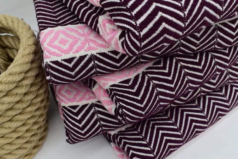 Custom Wedding Gifts, 70x40 Cotton Chevron Towel, Personalize Gift, Spa Towel, Summer Gift, Antibacterial Turkish peshtemal towel, Fouta towel - 5