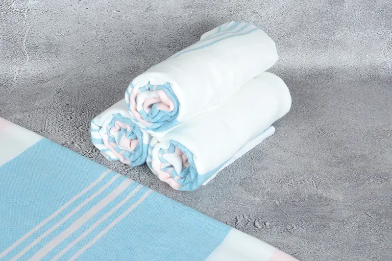 Customized Towels, Kids Beach Towel, Custom Turkish Towel, 70x40 Cotton Striped Towel, Personalized Gifts, Large Turkish Towel, Personalized Gift - 8