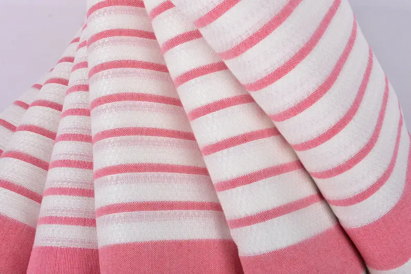 70x40 Cotton Striped Towel, Bridesmaid Towel, Gift For Best Friend, Bachelor Bachelorette Party Favors, Best Beach Towel, Bachelorette Party Favors - 5