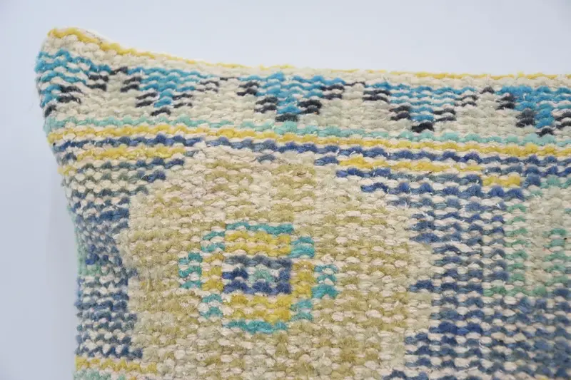 12x24 Blue Pillow Sham, Turkish Pillow, Home Decor Pillow, Ethnic Pillow Cover Cushion Case, Cushion Case, Throw Kilim Pillow, Custom Cushion Case - 2