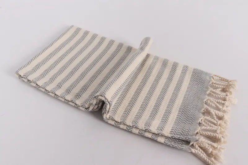 Personalized Dish Towel, Bathroom Towel, 40x18 Cotton Chevron Towel, Kitchen Towel, Personalized Gift, Turkish Towel Monogram, Housewarming Gift - 6