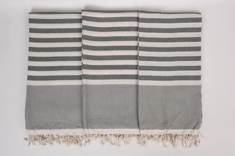 Quick-dry towel, Summer Towel, Wedding Gifts Towel, Spa Towel, 70x40 Cotton Striped Towel, Mexico Bachelorette Party Gifts, Peshtemal, Organic towel - 7