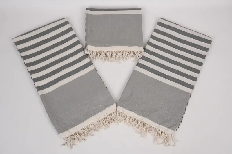 Quick-dry towel, Summer Towel, Wedding Gifts Towel, Spa Towel, 70x40 Cotton Striped Towel, Mexico Bachelorette Party Gifts, Peshtemal, Organic towel - 6