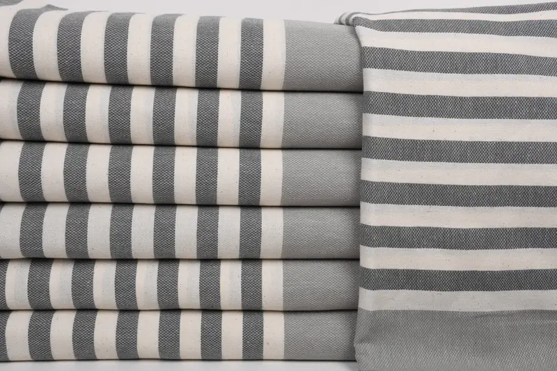 Quick-dry towel, Summer Towel, Wedding Gifts Towel, Spa Towel, 70x40 Cotton Striped Towel, Mexico Bachelorette Party Gifts, Peshtemal, Organic towel - 1