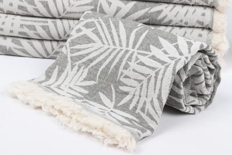 Turkish bath towel, Lightweight Turkish towel, Bachelorette Towel, Valentines Day Gift Idea, Home Decor Gifts, 64x40 Cotton Floral Patterned Towel - 5