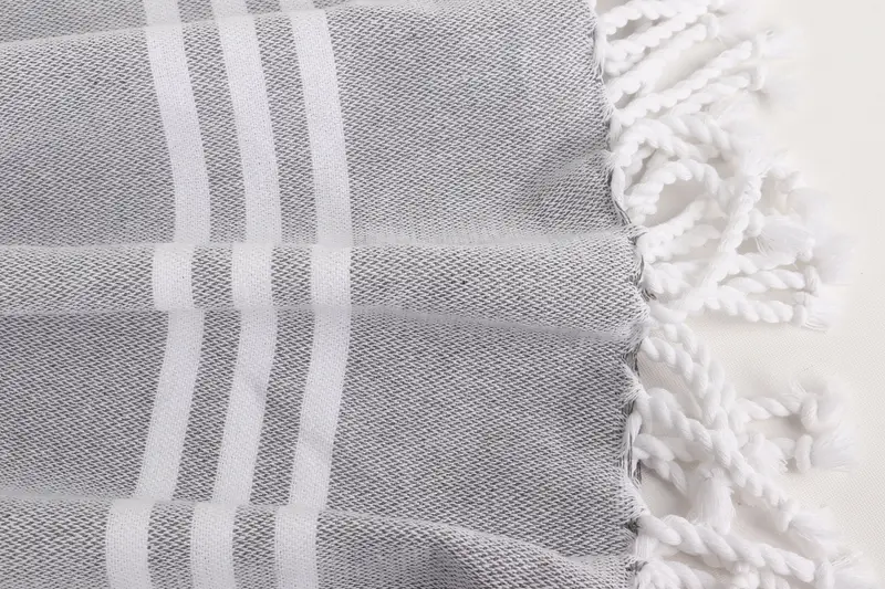Towel With Name, Bachelorette Party Decorations, Gift Towel, Luxury Turkish Bath Towel, Fouta towel, Absorbent towel, 70x40 Cotton Striped Towel - 8