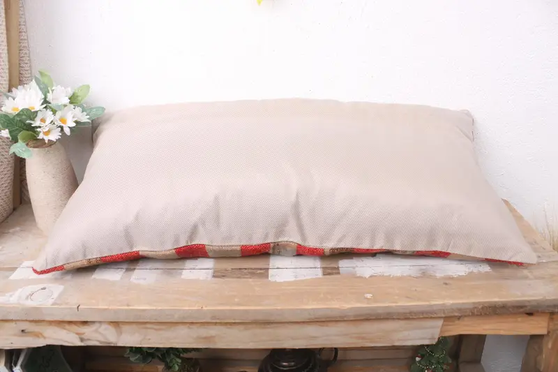 Kilim Pillow Cover, 12x24 Red Cushion Cover, Ethnical Kilim Rug Pillow, Pillow Sham, Pillow for Couch, Indoor Pillow Sham - 7