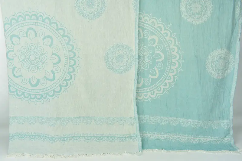 Gift For Mom, Throw Blanket Couch, Boho Throw Blankets, Extra Large Tablecloth, Turkish Blanket, Halloween Blanket, 88x80 Cotton Kilim Design Towel - 1
