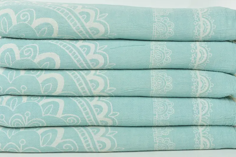 Gift For Mom, Throw Blanket Couch, Boho Throw Blankets, Extra Large Tablecloth, Turkish Blanket, Halloween Blanket, 88x80 Cotton Kilim Design Towel - 3